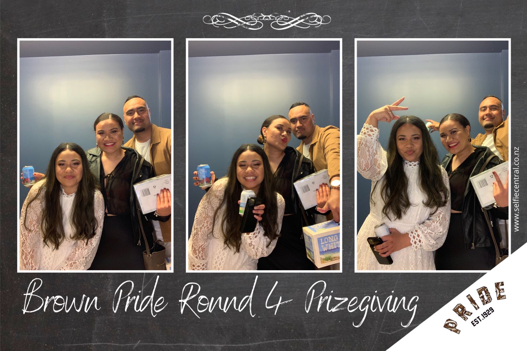 Brown Pride Round 4 Prize Giving | View more photos from the event at gallery.photobooth.co.nz/u/SelfieCentral/Brown-Pride-Round-4-Prize-Giving